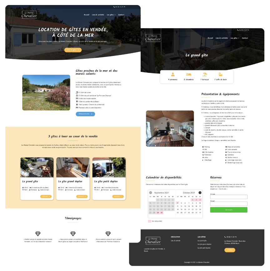 site web 1 portfolio maxence vandemoortele