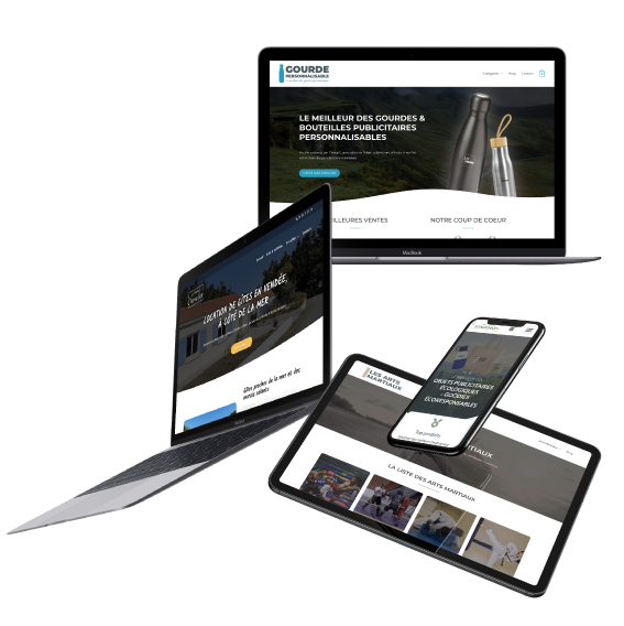 sites web créés par maxence vandemoortele